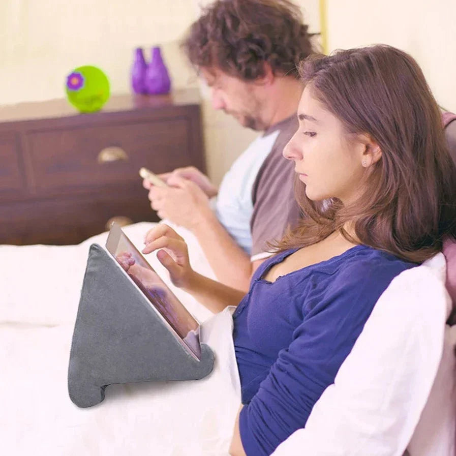 Supporto imbottito Relaxpad per tablet, per uso a letto e sul divano