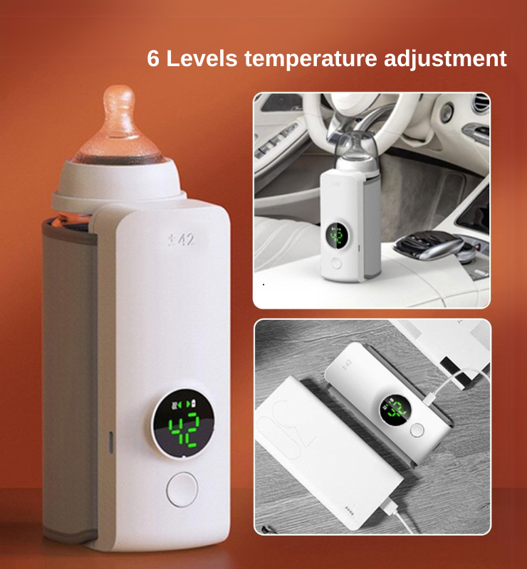 Compact Bottle Warmer For On-The-Go Parents Quick Heating