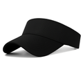 Unisex Solid Color Sun Protection Sports Cap - Lightweight Outdoor Visor for Baseball, Tennis, Golf, and Casual Wear