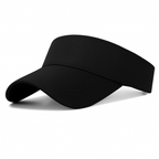 Unisex Solid Color Sun Protection Sports Cap - Lightweight Outdoor Visor for Baseball, Tennis, Golf, and Casual Wear