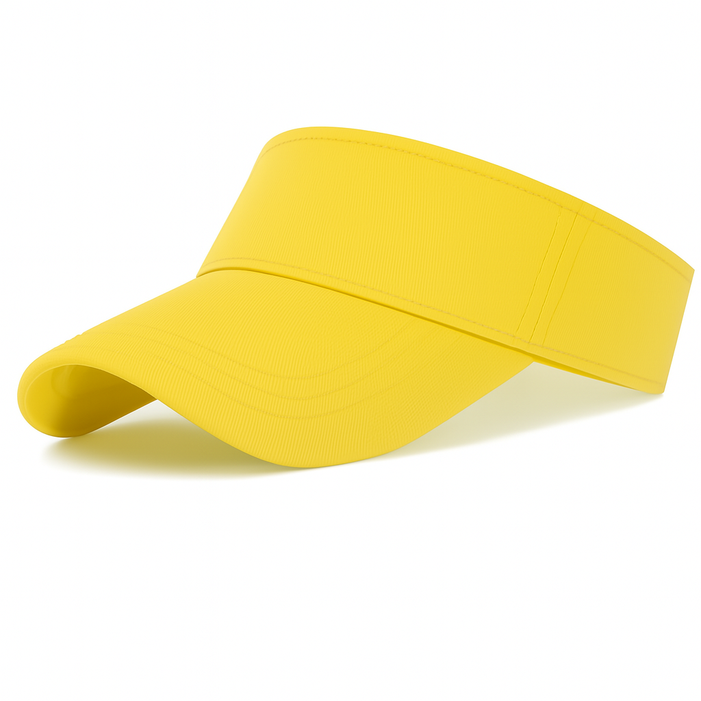 Unisex Solid Color Sun Protection Sports Cap - Lightweight Outdoor Visor for Baseball, Tennis, Golf, and Casual Wear