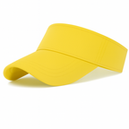 Unisex Solid Color Sun Protection Sports Cap - Lightweight Outdoor Visor for Baseball, Tennis, Golf, and Casual Wear