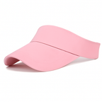 Unisex Solid Color Sun Protection Sports Cap - Lightweight Outdoor Visor for Baseball, Tennis, Golf, and Casual Wear