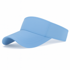 Unisex Solid Color Sun Protection Sports Cap - Lightweight Outdoor Visor for Baseball, Tennis, Golf, and Casual Wear