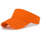 Unisex Solid Color Sun Protection Sports Cap - Lightweight Outdoor Visor for Baseball, Tennis, Golf, and Casual Wear