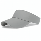 Unisex Solid Color Sun Protection Sports Cap - Lightweight Outdoor Visor for Baseball, Tennis, Golf, and Casual Wear