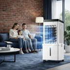 Răcitor de aer 3-în-1 – ventilator, răcire și umidificare într-un singur aparat