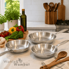 Premium Stainless Steel Everyday Pans