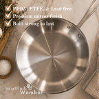 Premium Stainless Steel Everyday Pans