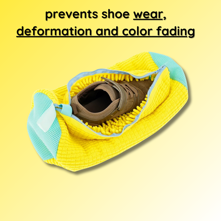 Set da 2 sacchetti per lavaggio scarpe per protezione in lavanderia domestica