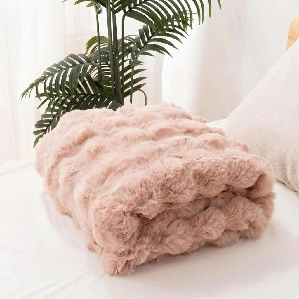Blød Koralfleece Kanin Plystæppe Kollektion