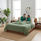 やわらかい綿のジャカード織りタオル掛け布団 快適な寝具飾り用