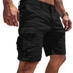 Leichte Baumwoll-Cargoshorts mit Taschen für Herren – ganztägiger Komfort