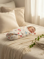 Pure Cotton Swaddling Blanket For Babies And Infants