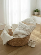 Cotton Swaddling Blanket 620g For Babies And Newborns