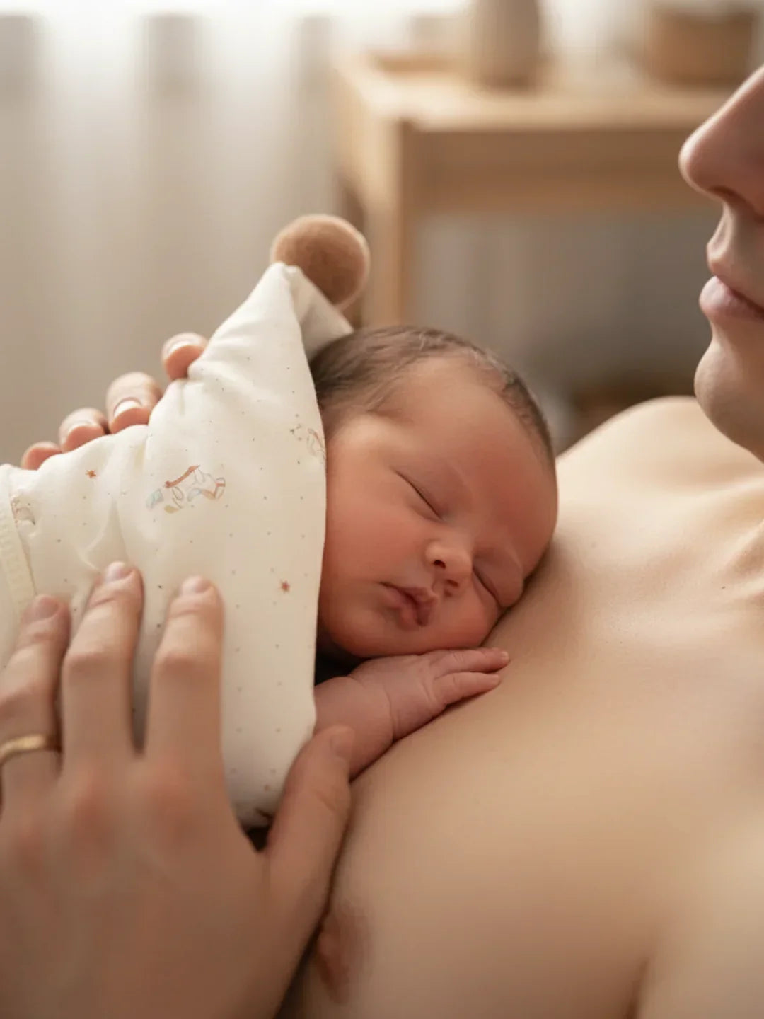 Cotton Swaddling Blanket 600g For Baby Sleep Essentials