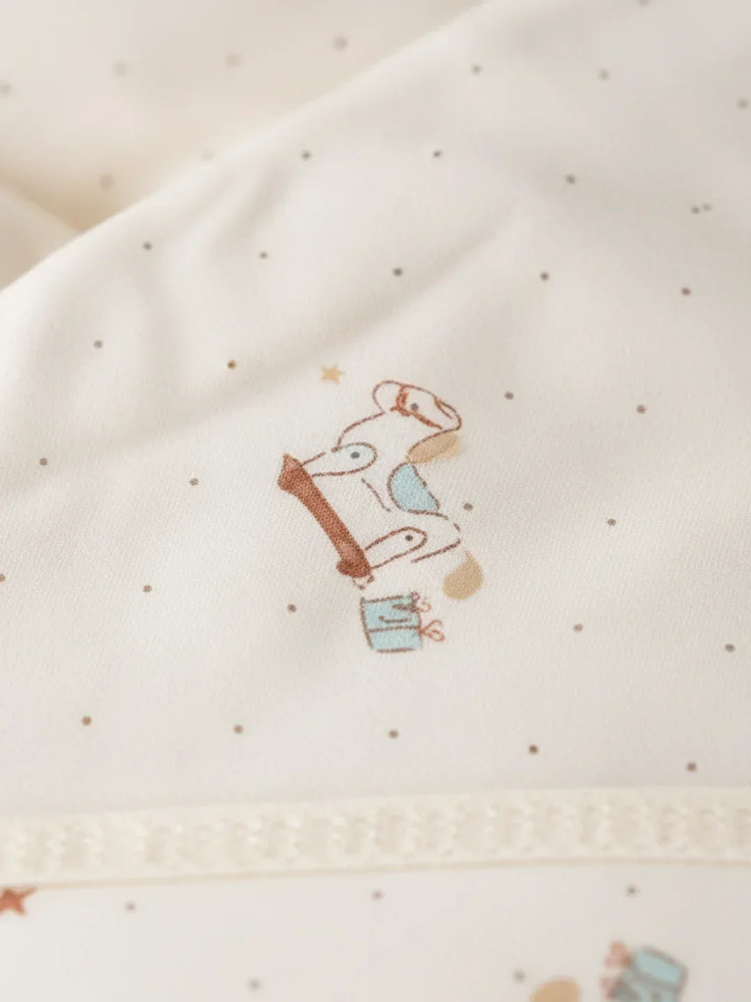 Cotton Swaddling Blanket 600g For Baby Sleep Essentials
