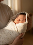 Cotton Swaddling Blanket 600g For Baby Sleep Essentials