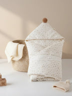 Cotton Swaddling Blanket 600g For Baby Sleep Essentials