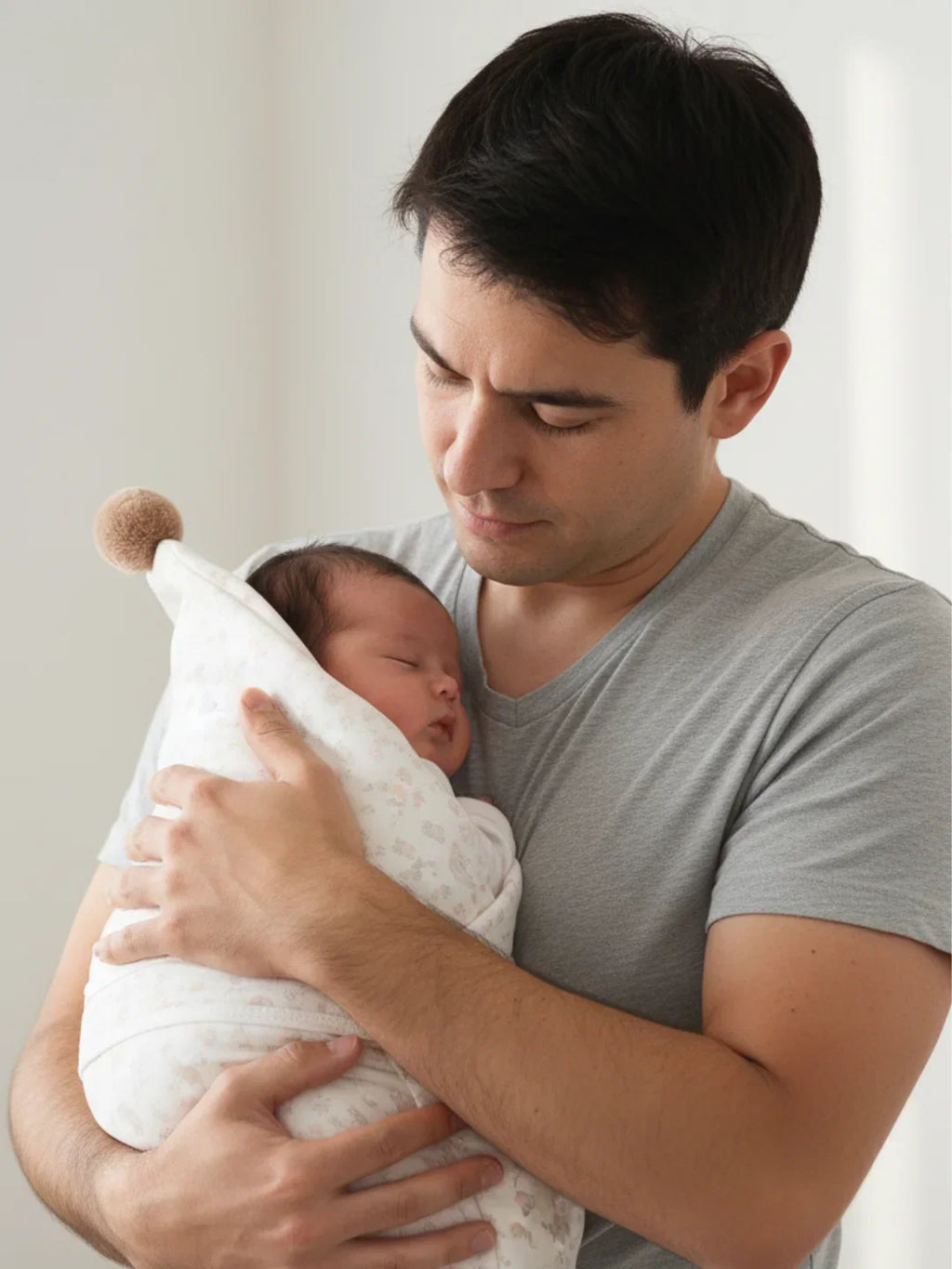 Cotton Swaddling Blanket 600g For Baby Sleep Essentials