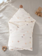 Cotton Swaddling Blanket 600g For Baby Sleep Essentials