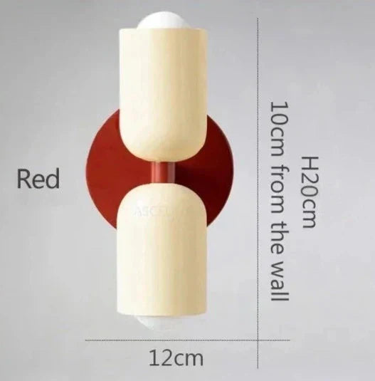 ضوء حائط كريم جلو من فيلورانوفا للإضاءة المحيطة الأنيقة