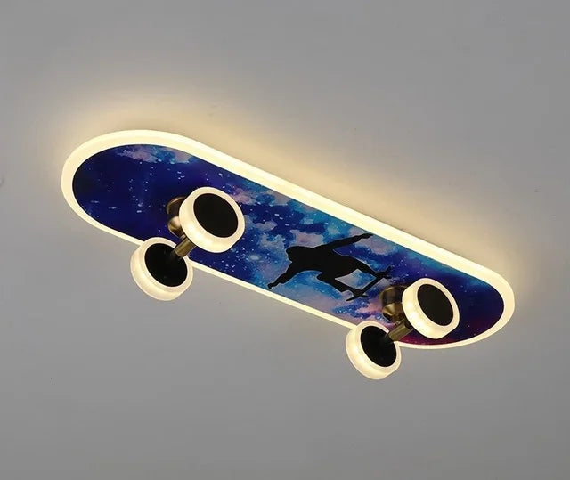 Luces LED GlowDeck para patineta, decoración para habitación infantil