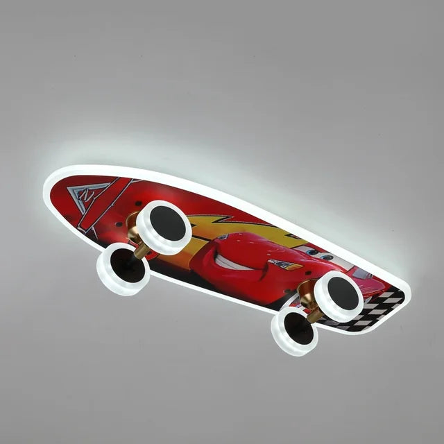 LumaDeck LED Skateboard Lys Til Børneværelse Dekoration Lyse Farver