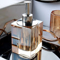 LustreEdge Nordic Bath Accessories Crystal Glass Collection