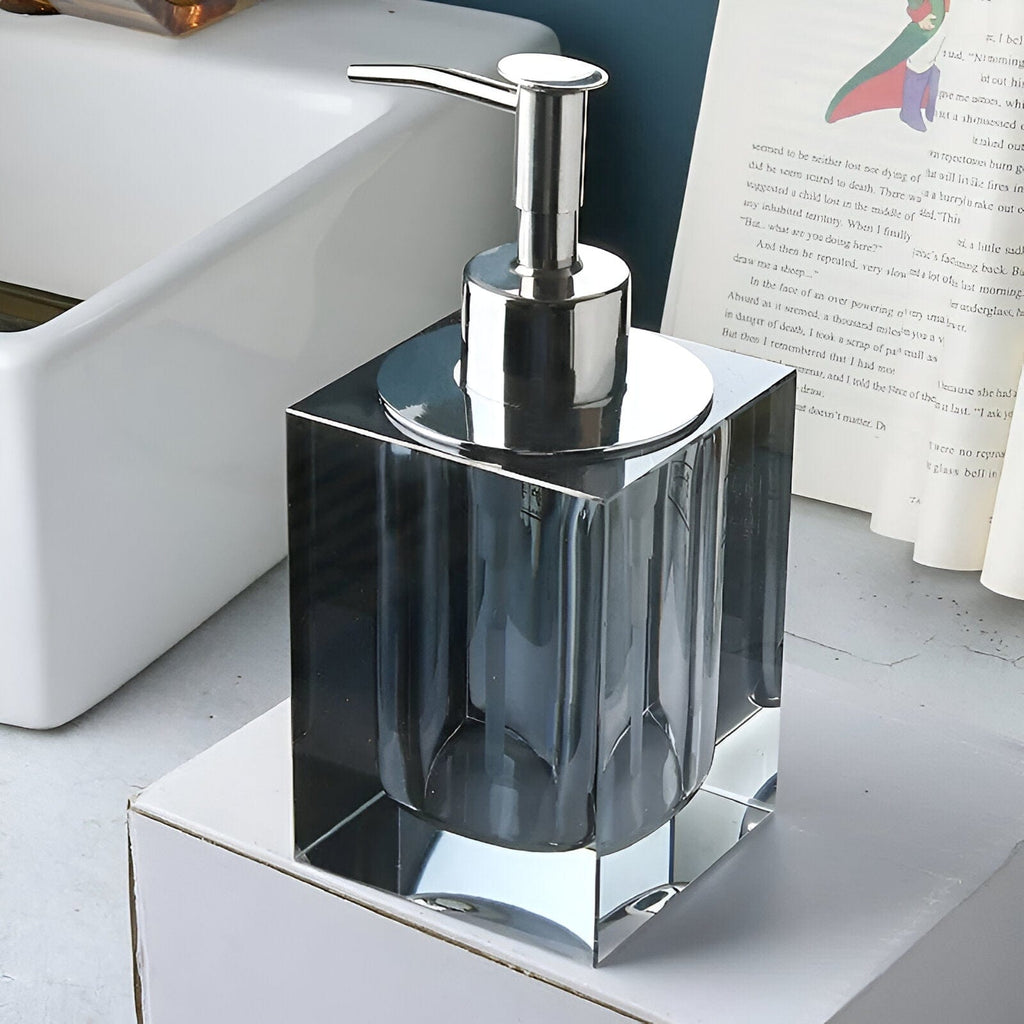 LumaGlass Kristályüveg Fürdőszobai Kiegészítő Szett Elite