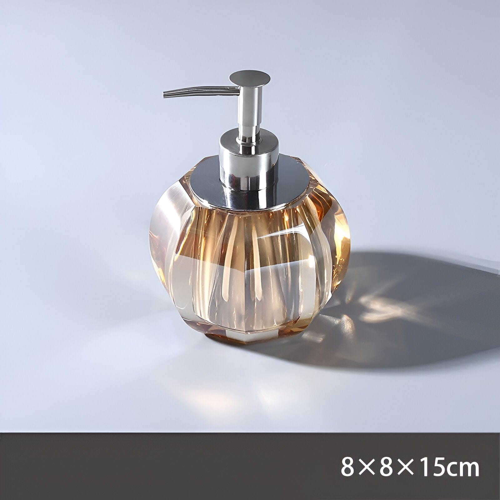 סט אביזרי אמבט מזכוכית קריסטל LumaGlass אליט