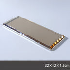 LustreEdge クリスタルガラス バスアクセサリーセット インテリアを格上げ