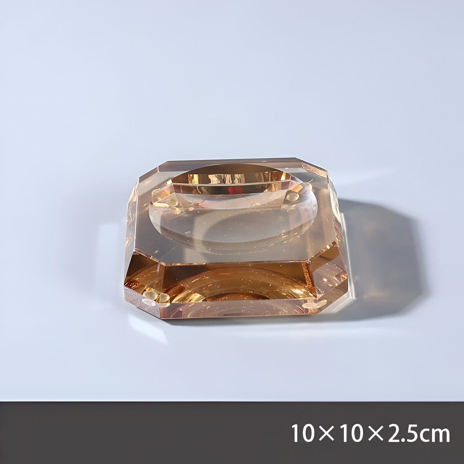 סט אביזרי אמבט מזכוכית קריסטל LumaGlass אליט