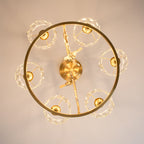 Krystallysekrone til Moderne Rum Elegant Stemningsbelysning