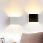 Cubbon LED Wall Lamp Compact Modern Design White
