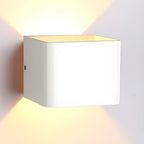 Cubbon LED Wall Lamp Compact Modern Design White