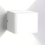 Cubbon LED Wall Lamp Compact Modern Design White