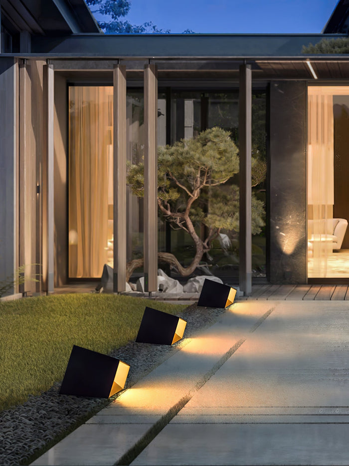 VerdantGlow Solcelle Have Lampe - Kompakt Udendørs Lys