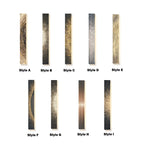 Ardena Leinwand Streifen Wandleuchte