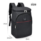 20L cooler backpack with strong insulation for long trips