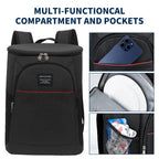 20L cooler backpack with strong insulation for long trips