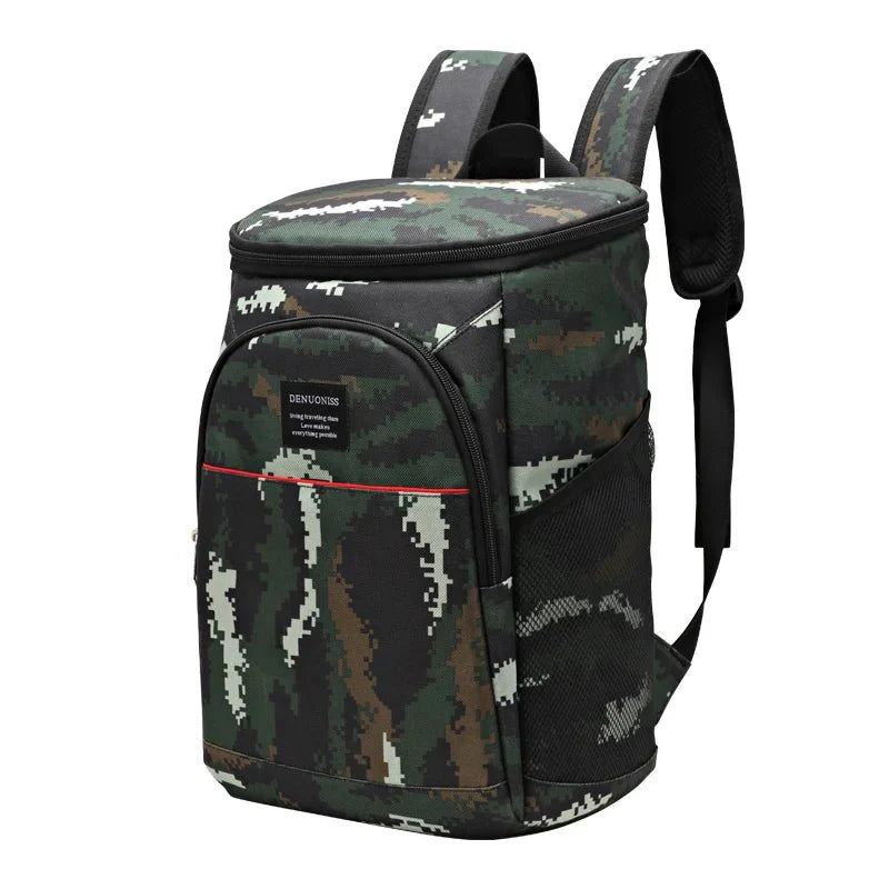 20L cooler backpack with strong insulation for long trips