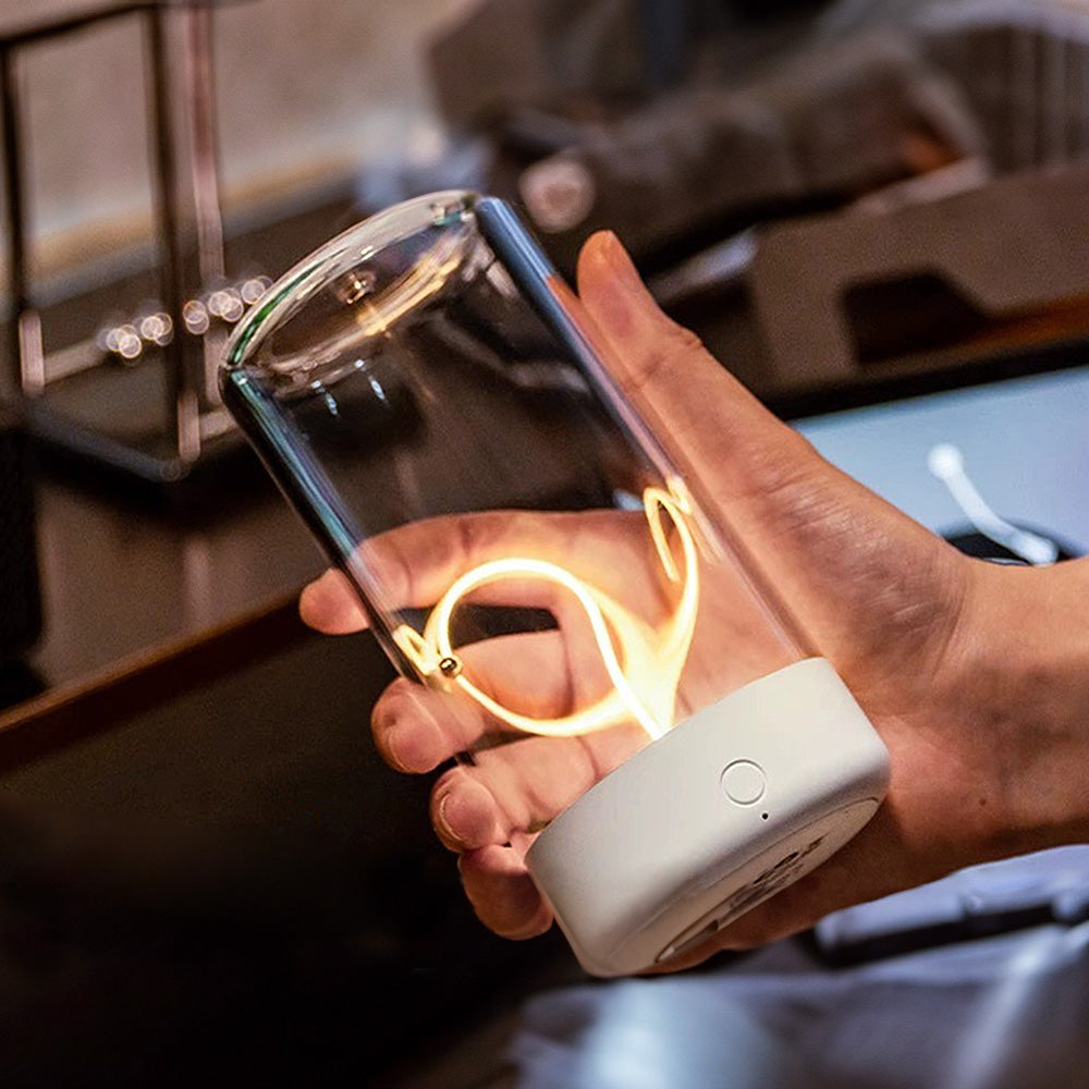 マグネタフレックス 小型卓上灯 現代的な机上灯 プラス