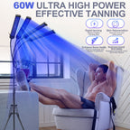 Lampu Tanning Rumah dengan Cahaya Biru Dwi 460nm dan 480nm untuk Kegunaan Seluruh Badan dan Sasaran Cepat