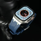 Deluxe Aurion Metal Head Silicone Band for Apple Watch | Petprovac