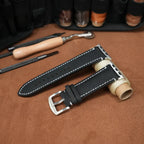 Bracelet en cuir vintage de luxe Avela pour Apple Watch | Petprovac