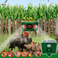 Animal defense alarm lights with loud alarm signal