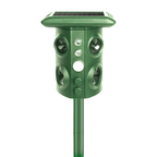 Triple-Action Solar Deer Deterrent for Gardens, Orchards & Fields