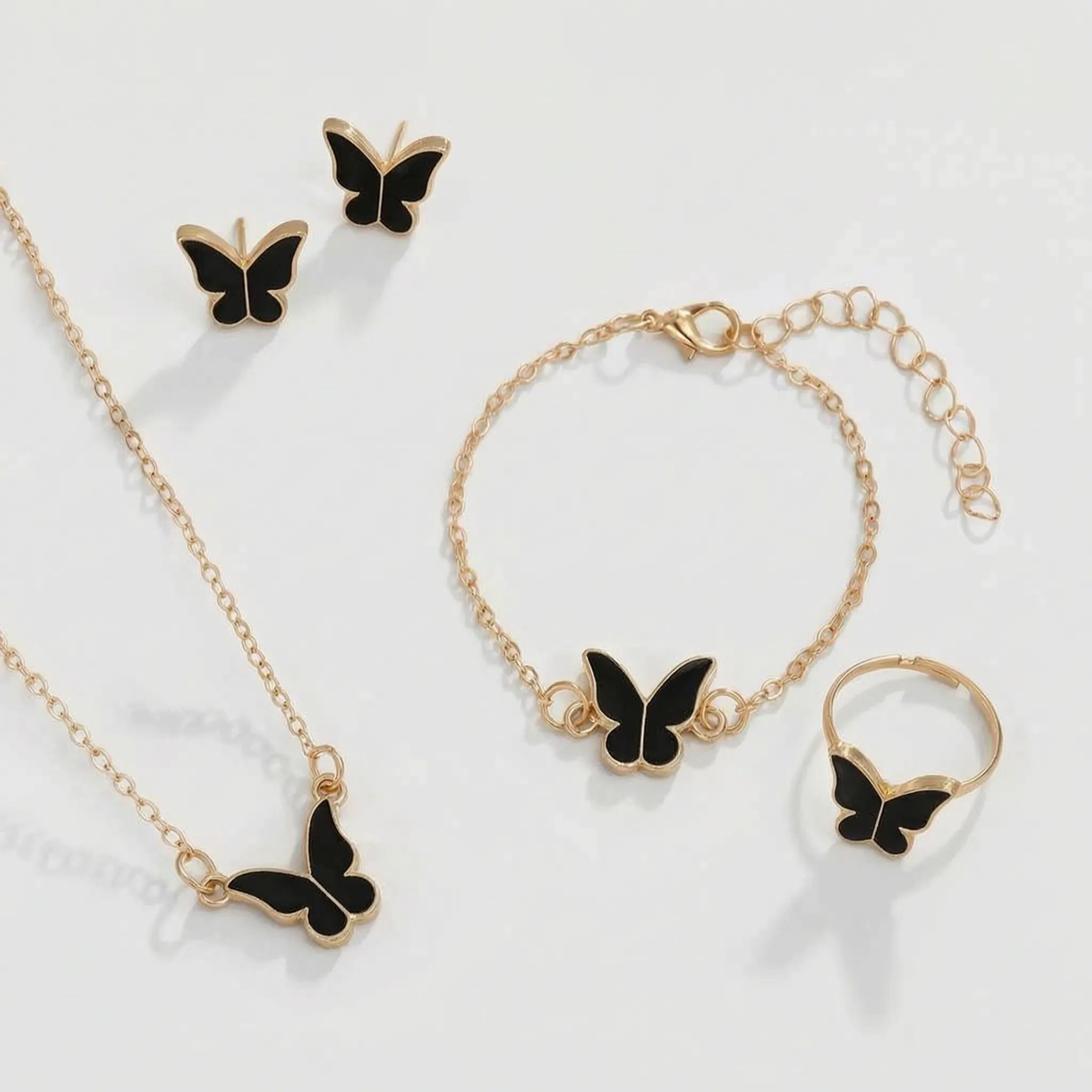 Delicate Butterfly Charm Chain - Fluttena