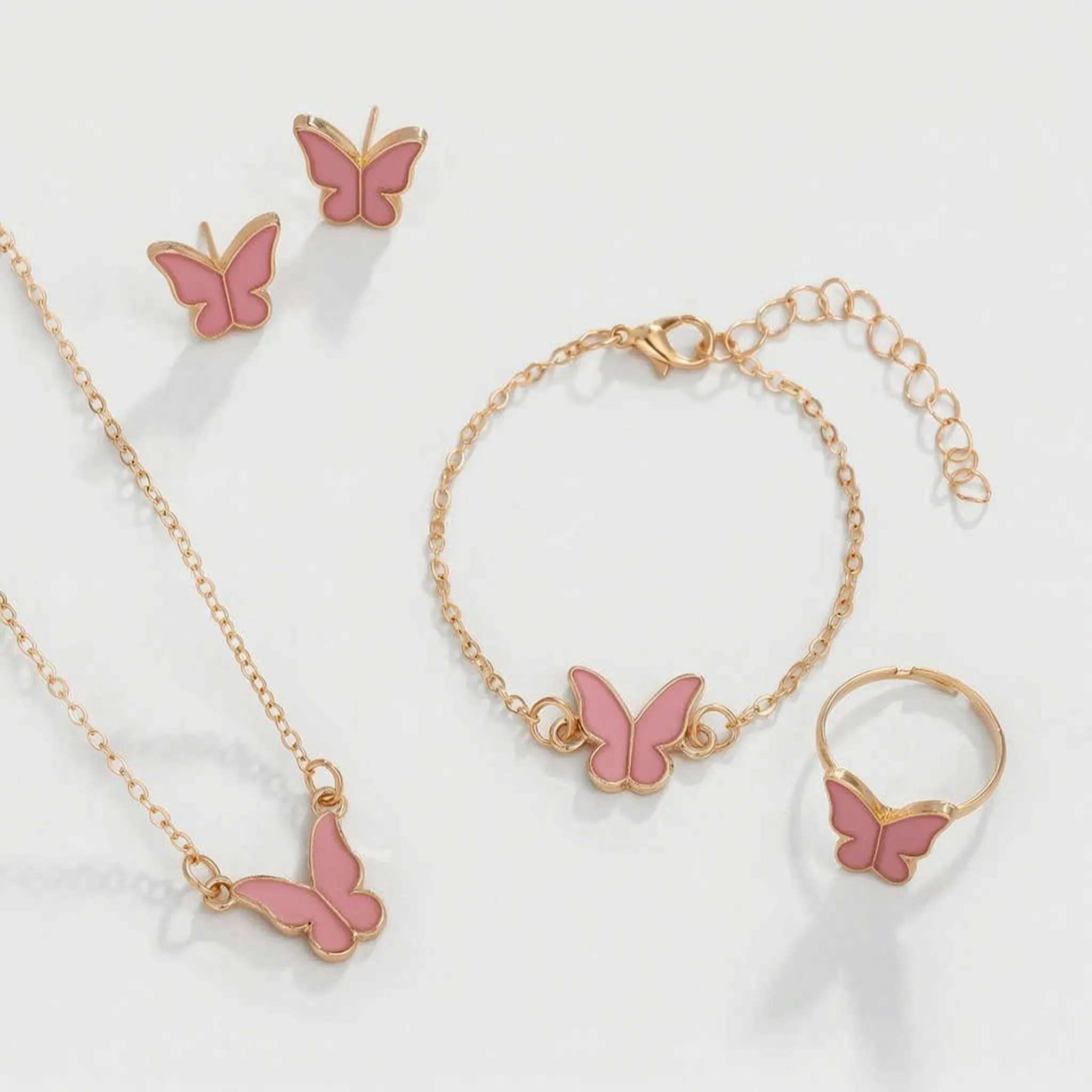 Delicate Butterfly Charm Chain - Fluttena